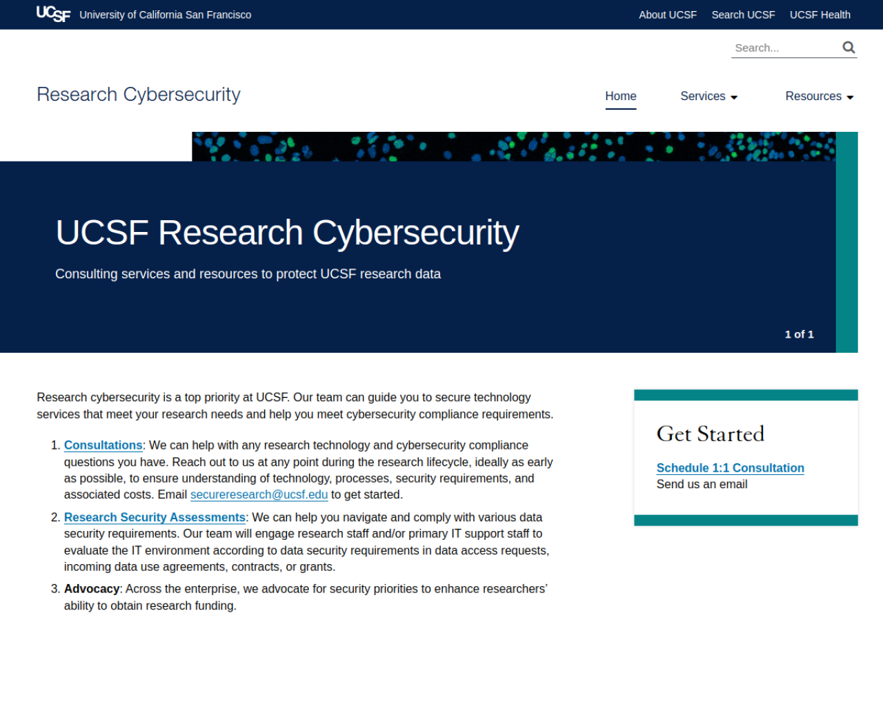 university research security program