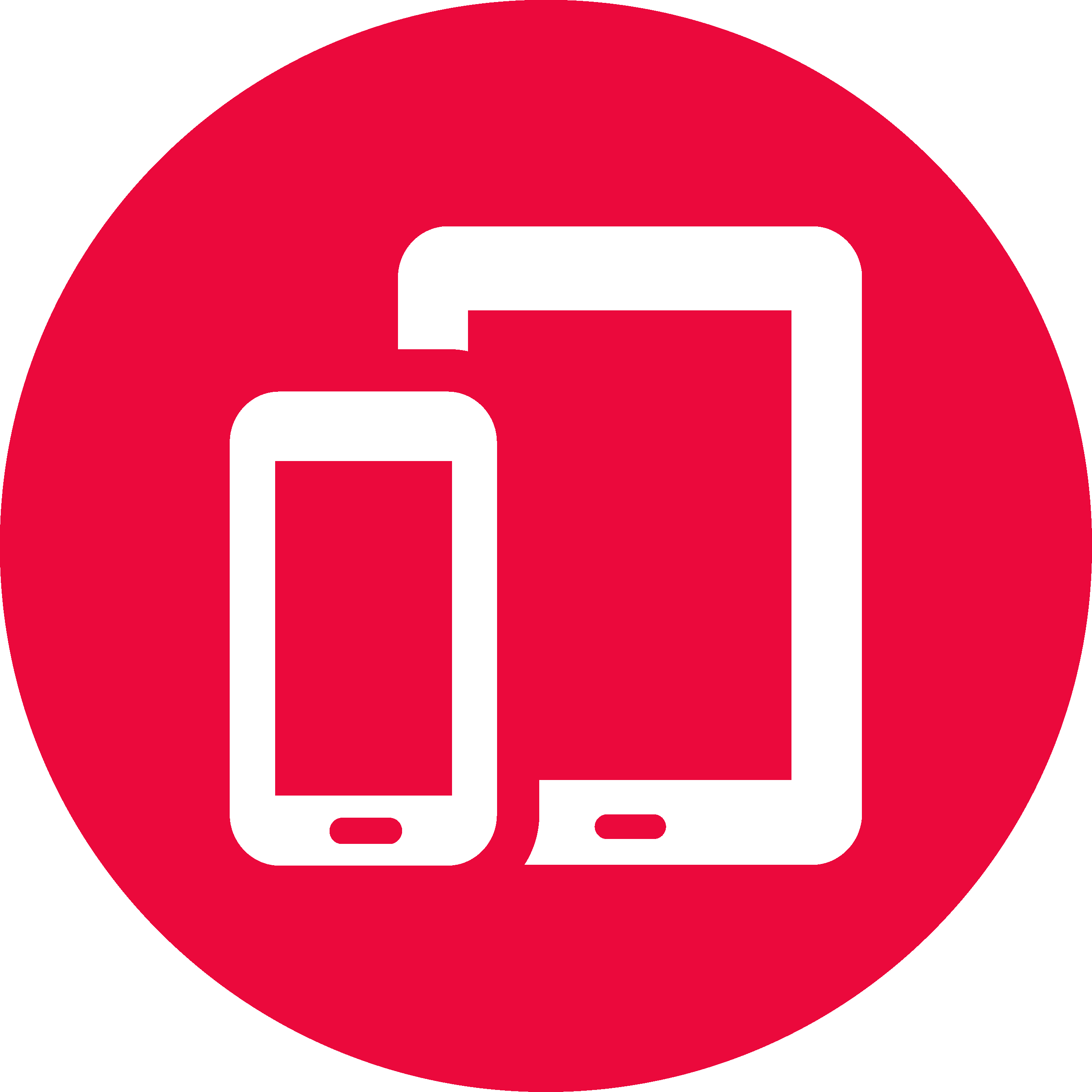 Mobile phone and tablet